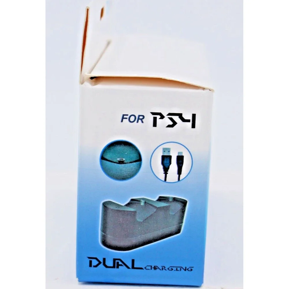 Sky Win PS4 Dual Controller‎ Charger Stand Dock SW-PSCD1 Tested LED